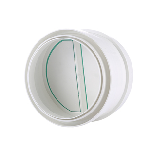 油烟机止回阀160pvc防烟味180厨房公共烟道逆止阀排烟管道止逆阀