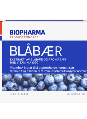 挪威biopharma蓝莓素花青素