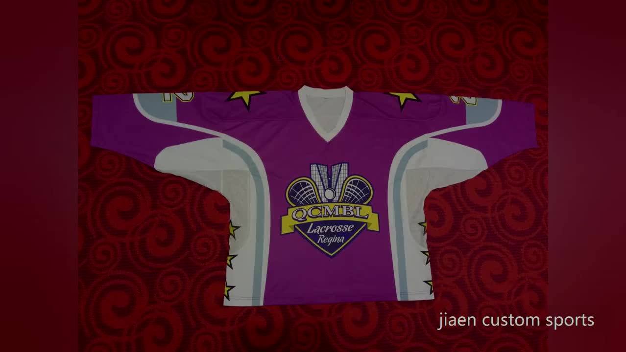 Custom Sublimation Inline Team Hockey Jersey Cheap Wholesale Blank