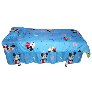 小儿推拿床按摩床美容床儿童卡通米奇图案床罩幼儿园保健室诊断床