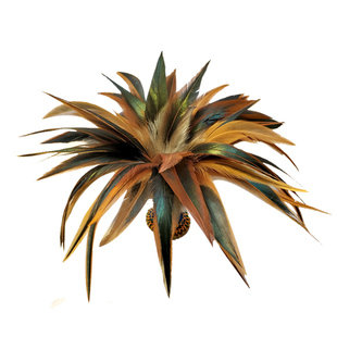 耐踢特大特重老式手工鸡毛毽子 彩色毽球 健身鸡毛键子 本色不染