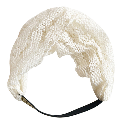 布艺宽边交叉超仙甜美森女发带