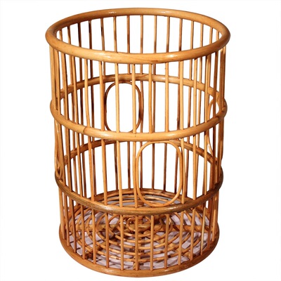 藤编脏衣篓毛巾筐手工毛巾收纳篮