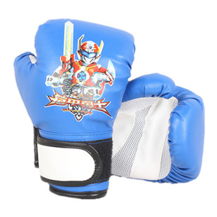 电击小子儿童拳击手套散打透气青少年沙袋男拳套家用女童
