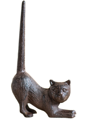 jk慕空间复古铸铁小猫阳台整理架