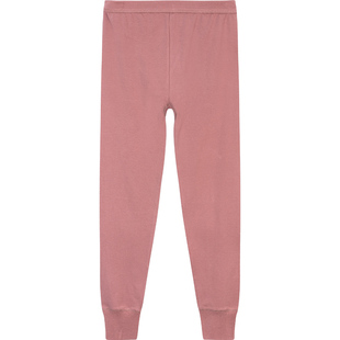 三枪秋裤女纯棉中高腰纯色加裆棉毛裤中老年衬裤全棉女款保暖秋裤