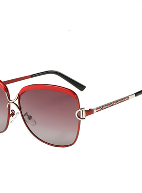 新款时尚女士偏光太阳镜渐变太阳镜女款大框墨镜潮女太阳镜