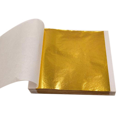 台湾金箔银箔K金B金A金仿古金仿古银仿真金仿铜箔玫瑰金香槟金银
