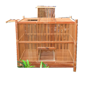 昆虫养殖喂养蝴蝶蚂蚱蝈蝈蚱蜢箱竹方笼保护鸟类防晒防撞防被吃笼