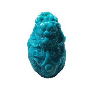 原矿 绿松石隔片 垫片 隔珠 算珠鼓珠 桶珠 顶珠  圆珠 回纹珠