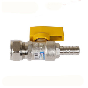 广东佛山日丰气阀 燃气管球阀接头 天然气灶阀门 1216铝塑管气阀
