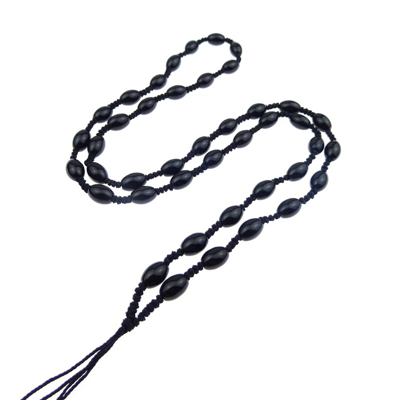 黑曜石转运珠吊坠挂绳挂坠绳翡翠黄金佛珠吊绳玉坠项链绳男女绳子