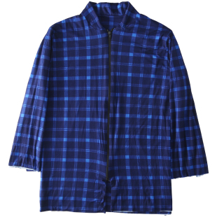 纯棉花手工棉衣男士半成品冬季中老年人棉袄青年棉服加厚保暖修身
