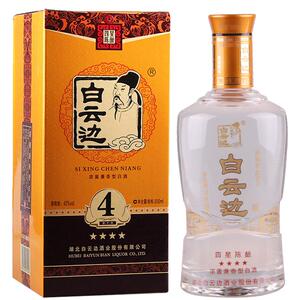 整箱六瓶装白酒湖北陈酿42度6瓶