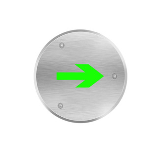 劳士消防应急地面疏散指示灯埋地安全出口24V防水IP67诱导地标灯