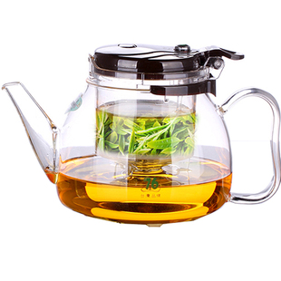 76飘逸杯泡茶壶套装可拆洗内胆过滤玻璃茶水分离壶冲茶器茶具单壶