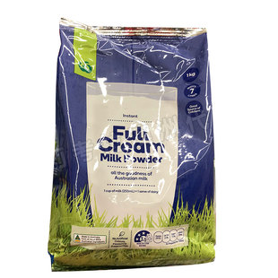 澳洲发货Woolworths 青少年成人学生孕妇全脂高钙奶粉1公斤