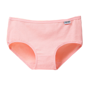 5条礼盒装纯棉三角内裤女士性感透气中腰大码无痕棉质面料莫代尔