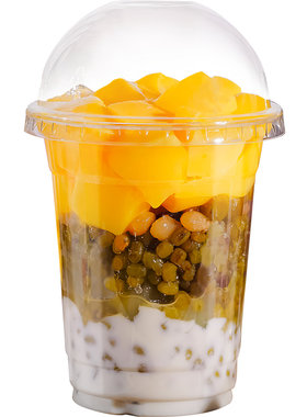 加厚pet冷饮塑料杯柠檬茶杯定制