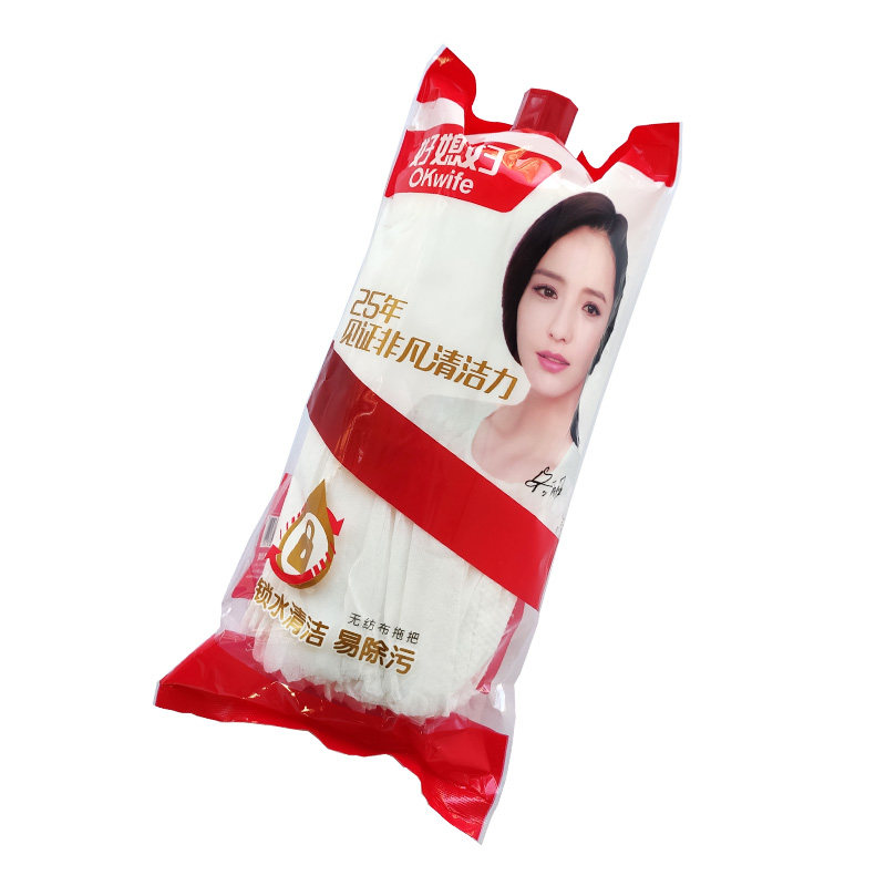 好媳妇3271无纺布拖把头替换圆头