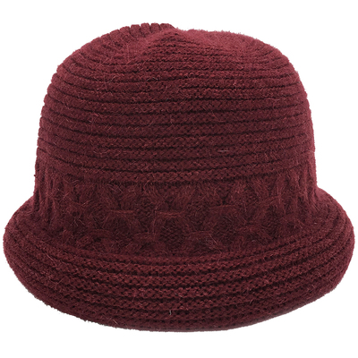 中老年女士帽子秋冬季保暖兔毛帽