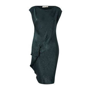 21夏季新款出口订单不规则立体裁剪连衣裙打底晚礼服直筒裙