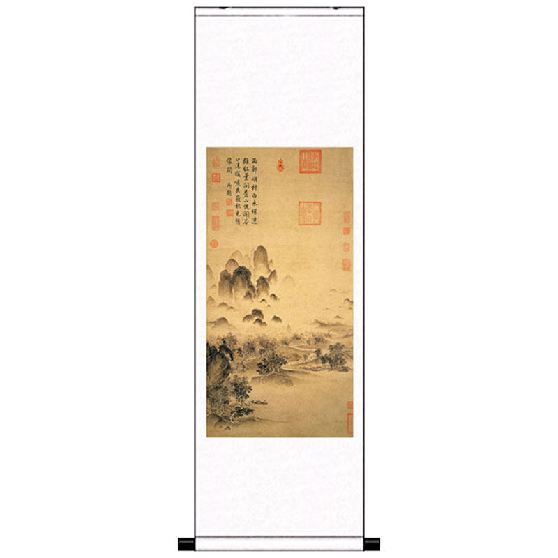 国画书房装饰画名家字画卷轴仿古