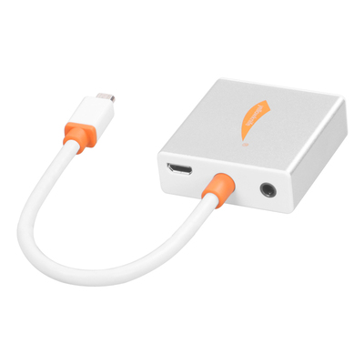 联想yoga710-14笔记本视频转换器Micro HDMI转VGA投影仪显示器头