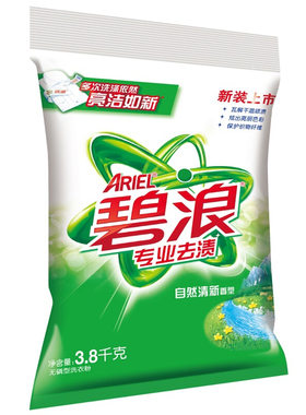 碧浪洗衣粉3.8kg官方香味持久