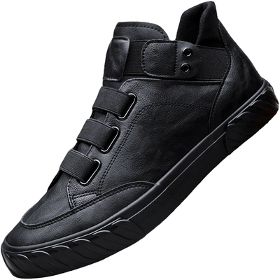 马丁靴休闲男皮鞋韩版潮流秋冬季