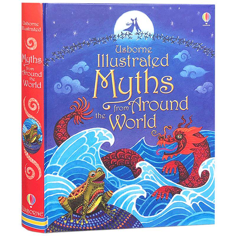 全彩插画版 世界神话故事集 尤斯伯恩  The Usborne Illustrated Myths from Around the World  插图 民间故事绘本课外读物
