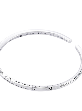 新款字母英文男女莫比乌斯手环