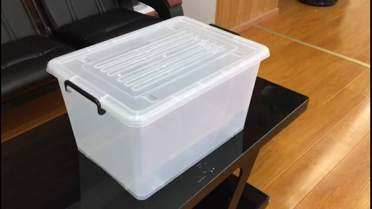 Pinyaoo Storage Household Daily Storage 50l Wholesale Clear Plastic