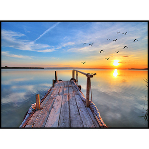 卧室床头背景墙壁画北欧房间出租房墙面装饰画餐厅小清新挂画单幅