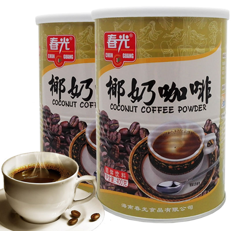 椰奶咖啡400g海南即饮春光