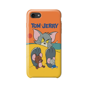 Tom and Jerry猫和老鼠 手机壳亮面磨砂硬壳iPhoneX 67plus半全包