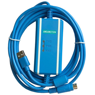 适用 信捷plc通信线XC XD编程电缆台达通讯隔离数据下载线USB-XC+