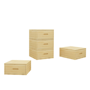 定制床头柜简约成人松木五斗柜收纳衣柜桌底柜加锁定做实木抽屉柜