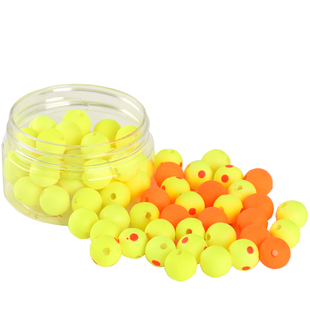 大浮力钓鱼硬珠珠浮珠青鱼鲤鲫草鲢鱼野钓大鱼饵料欧式库钓假饵