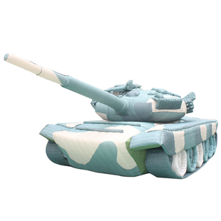 福莱气模超大型军事演习仿真充气飞机迷彩坦克火箭装甲车模型定做