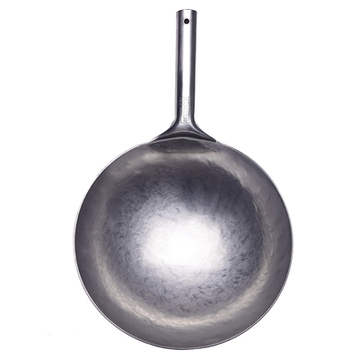 章丘手工铁锅老式家用圆底不沾锅