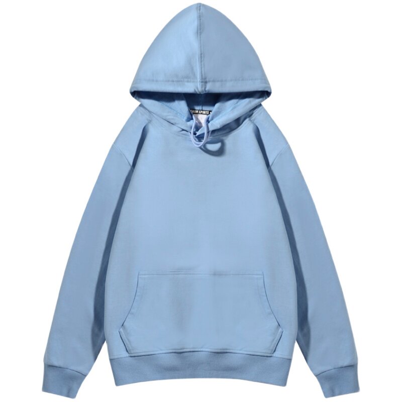定做秋冬聚会宽松圆领加绒长袖工装班服diy卫衣定制工作服印logo