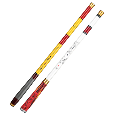 袖珍鱼竿短节手竿碳素手杆