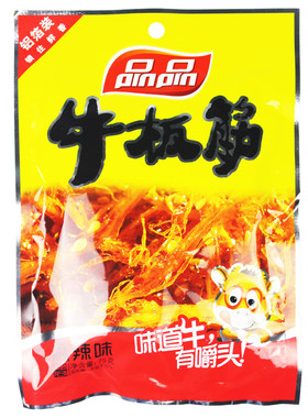 品品牛板筋75克小包装麻辣龙须丝