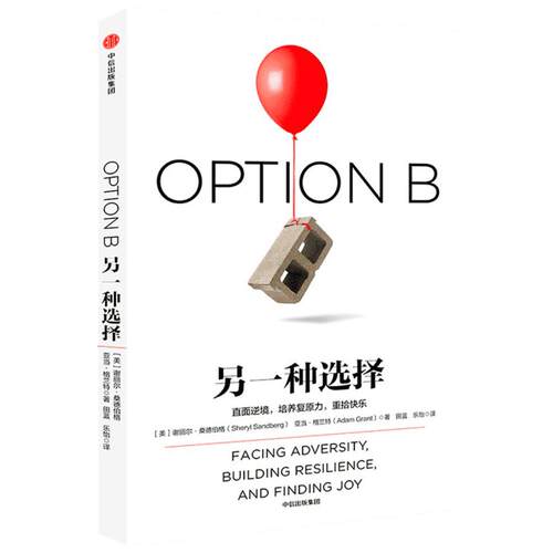 另一种选择 (美)谢丽尔·桑德伯格(Sheryl Sandberg),(美)亚当·格兰特(Adam Grant) 著;田蓝,乐怡 译 著 励志经管、励志