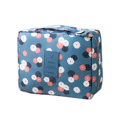 大容量多功能化妆包手提收纳包可爱少女方便提携洗漱旅行收纳袋女