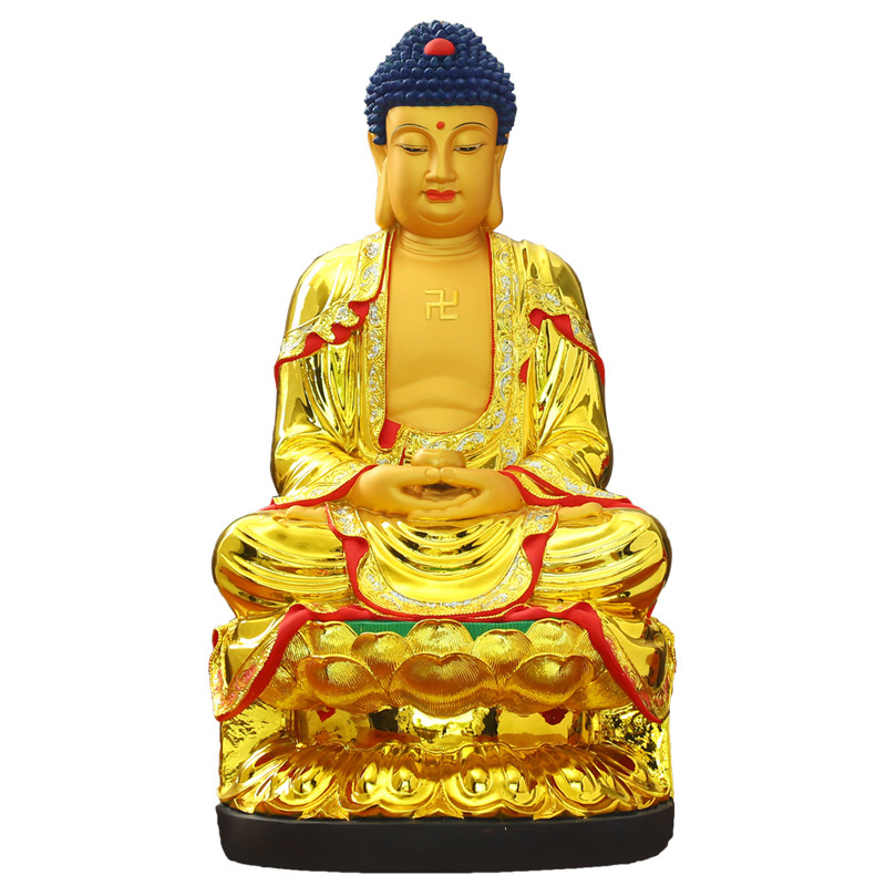 华音殿新款娑婆三圣佛像观世音