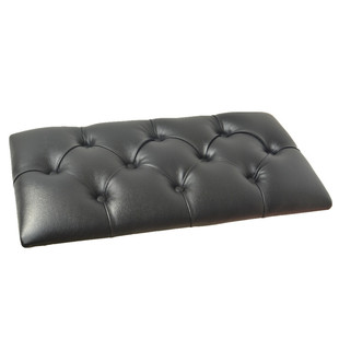 皮革软包坐垫定制卡座垫子家用椅子鞋柜换鞋凳子长方形自粘定做