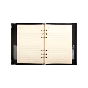 6孔活页本JH48125金辉文具A6-120页道林纸厚商务记事本笔记本子