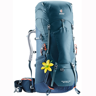 德国Deuter多特女款轻量版蓝精灵露营户外登山旅行背包35-70升